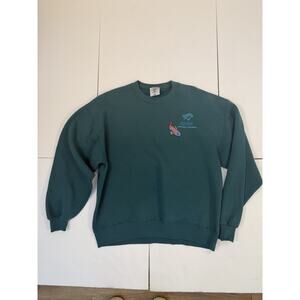 Women’s Vintage M Jerzees aquarium of the Pacific Long Beach California Crewneck